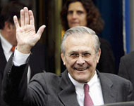 Rumsfeld has been assured that his job is safe