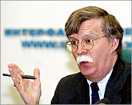 Bolton has welcomed thesanctions against the four officials