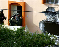 Israeli soldiers surround Yusuf's home