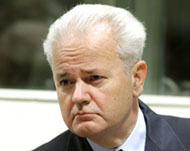 Milosevic, the former Serb leader,faced charges of genocide  