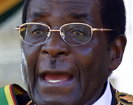 Mugabe blames political rivals forthe poor state of the economy