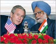 The co-operation programme wasagreed during Bush's visit to India