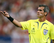 What did you say?: World Cup final referee Horacio Elizondo
