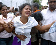 Many Sri Lankans have lost family members in the unrest this year