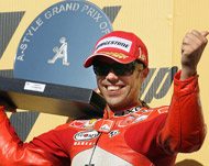 Second straight title for Capirossi 