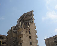 Thousands of homes were destroyed during the bombing
