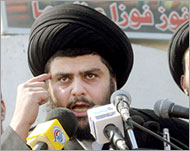 Al-Sadr's calls for restraint havefallen on deaf ears