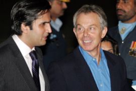 Tony Blair visits Pakistan