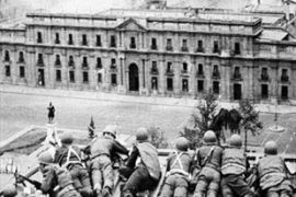 Chilean soldiers at 1973 coup
