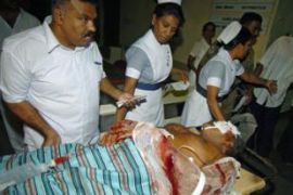 Injured man Colombo hospital
