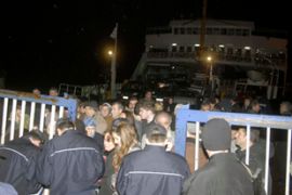 Passengers from hijacked Turkish ferry