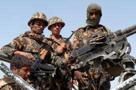 Yemen Security Forces Saada