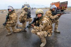 British troops in Basra Iraq