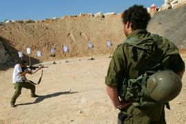 Israeli army reservists