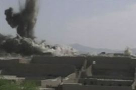 Nato bombing during retaking of Sangin, Helmand