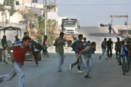 gaza violence clashes unrest city youths