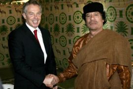 blair gaddafi
