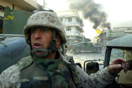 US marine in Falluja