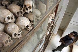 cambodia khmer rouge skulls