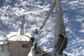 US space shuttle Atlantis Mission Specialist
