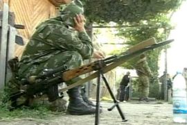 South Ossetia soldier
