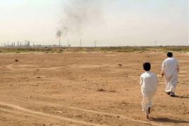 Iraq oil refinery