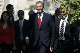 Tony Blair in Jerusalem