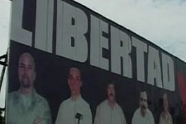Cuba prisoners screen grab