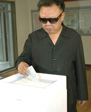 kim jong-il vote