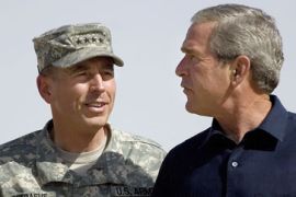 George Bush and General David Petraeus