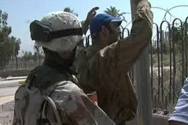 David Chater Baghdad US Iraq patrol Petraeus two soldiers