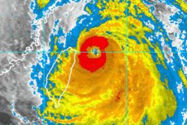 typhoon wipha satellite image