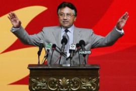 Pakistan President General Pervez Musharraf
