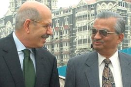 Mohammed El Baradei meets Indian Atomic Energy Commission Chairman