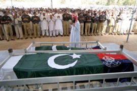 Pakistan Coffin Bhutto Bomb