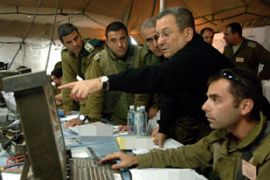 Israeli Defence Minister Ehud Barak