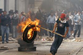 Bolivia riots, Sucre