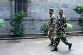 Sri Lank soldiers