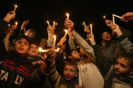 gaza blackout