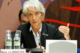France's finance minister Christine Lagarde