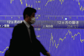 Japan stocks board