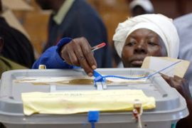 Ballot box at Zimbabwe recount