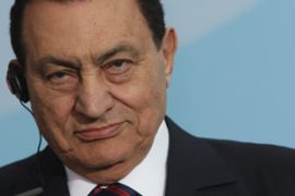 Hosni Mubarak Egyptian president