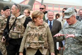 Merkel visits Afghanistan