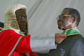Mugabe inaugurated as president