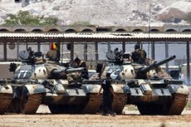Pakistani tanks