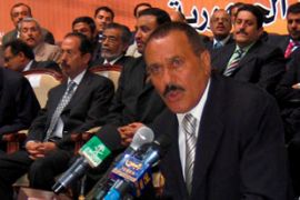 Ali Abdullah Saleh Yemen president