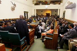 zimbabwe parliament