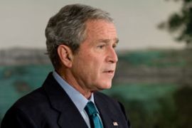 George Bush US president