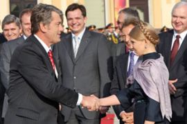 Ukraine rivals Tymoshenko and Yushchenko